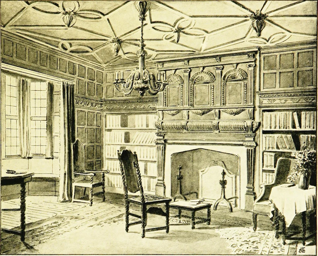 An illustration from Book of home building and decoration, prepared in cooperation with and under the direction of the leading manufacturers of the country, 1912, leaf 245