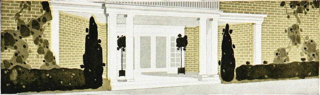 An illustration from Book of home building and decoration, prepared in cooperation with and under the direction of the leading manufacturers of the country, 1912, leaf 27
