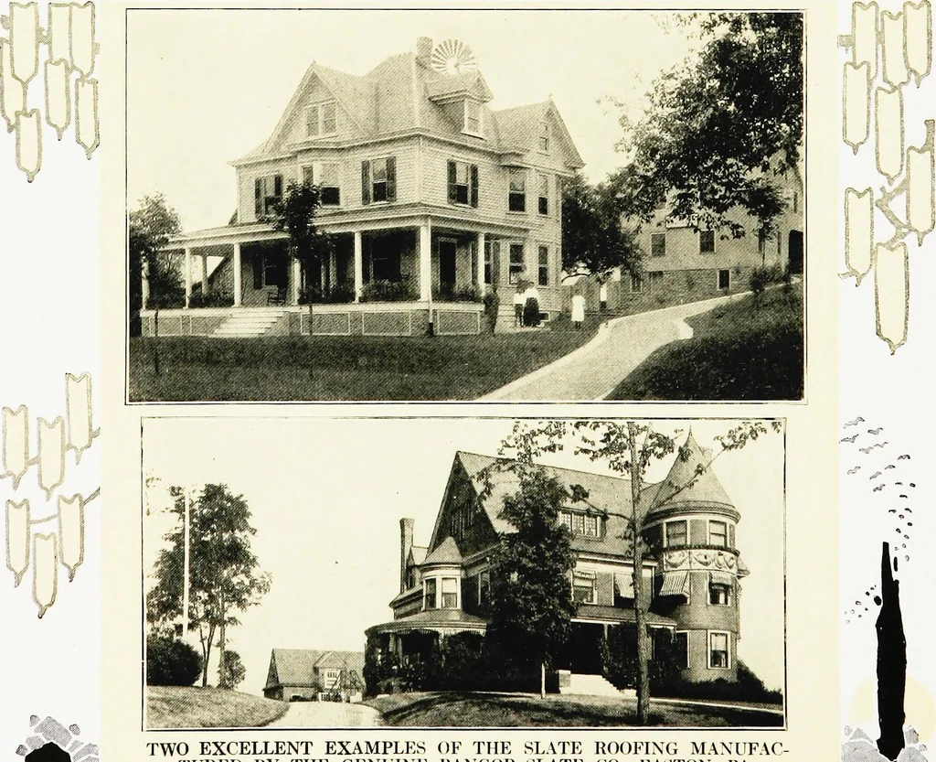 An illustration from Book of home building and decoration, prepared in cooperation with and under the direction of the leading manufacturers of the country, 1912, leaf 34