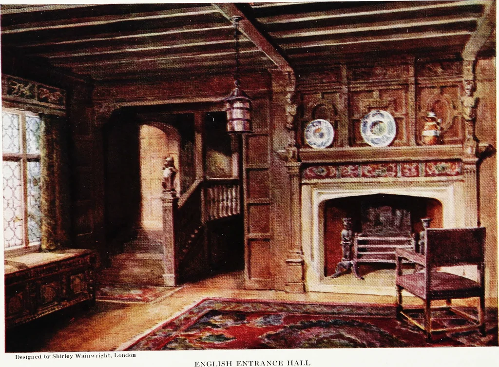 An illustration from Book of home building and decoration, prepared in cooperation with and under the direction of the leading manufacturers of the country, 1912, leaf 4