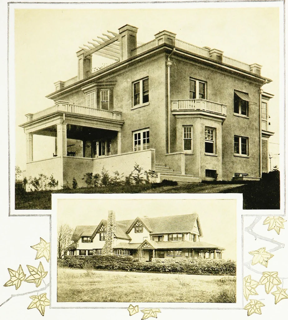 An illustration from Book of home building and decoration, prepared in cooperation with and under the direction of the leading manufacturers of the country, 1912, leaf 41