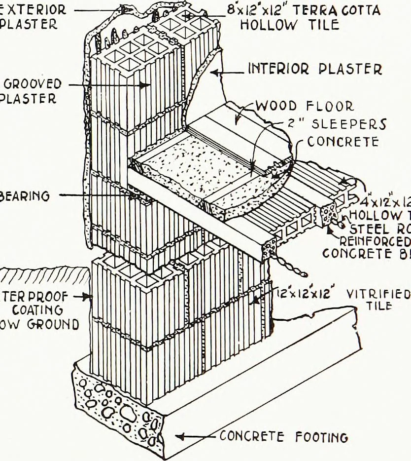 An illustration from Book of home building and decoration, prepared in cooperation with and under the direction of the leading manufacturers of the country, 1912, leaf 43