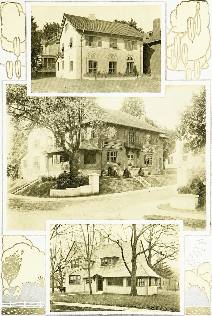 An illustration from Book of home building and decoration, prepared in cooperation with and under the direction of the leading manufacturers of the country, 1912, leaf 45