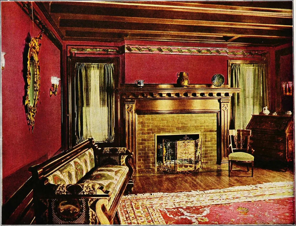 An illustration from Book of home building and decoration, prepared in cooperation with and under the direction of the leading manufacturers of the country, 1912, leaf 60