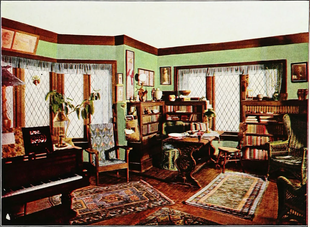 An illustration from Book of home building and decoration, prepared in cooperation with and under the direction of the leading manufacturers of the country, 1912, leaf 61