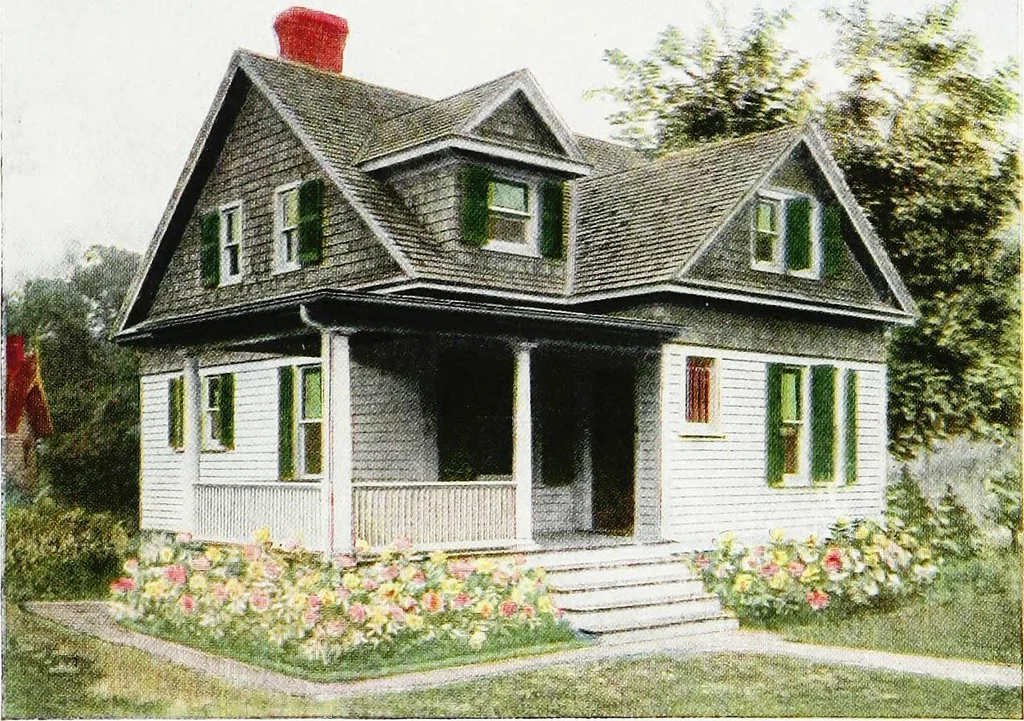 An illustration from Book of home building and decoration, prepared in cooperation with and under the direction of the leading manufacturers of the country, 1912, leaf 71
