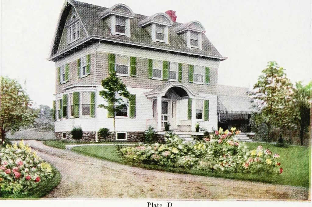 An illustration from Book of home building and decoration, prepared in cooperation with and under the direction of the leading manufacturers of the country, 1912, leaf 72