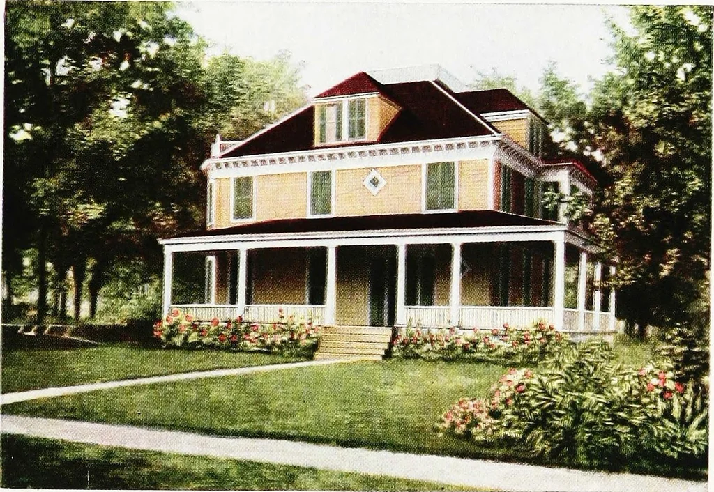 An illustration from Book of home building and decoration, prepared in cooperation with and under the direction of the leading manufacturers of the country, 1912, leaf 75