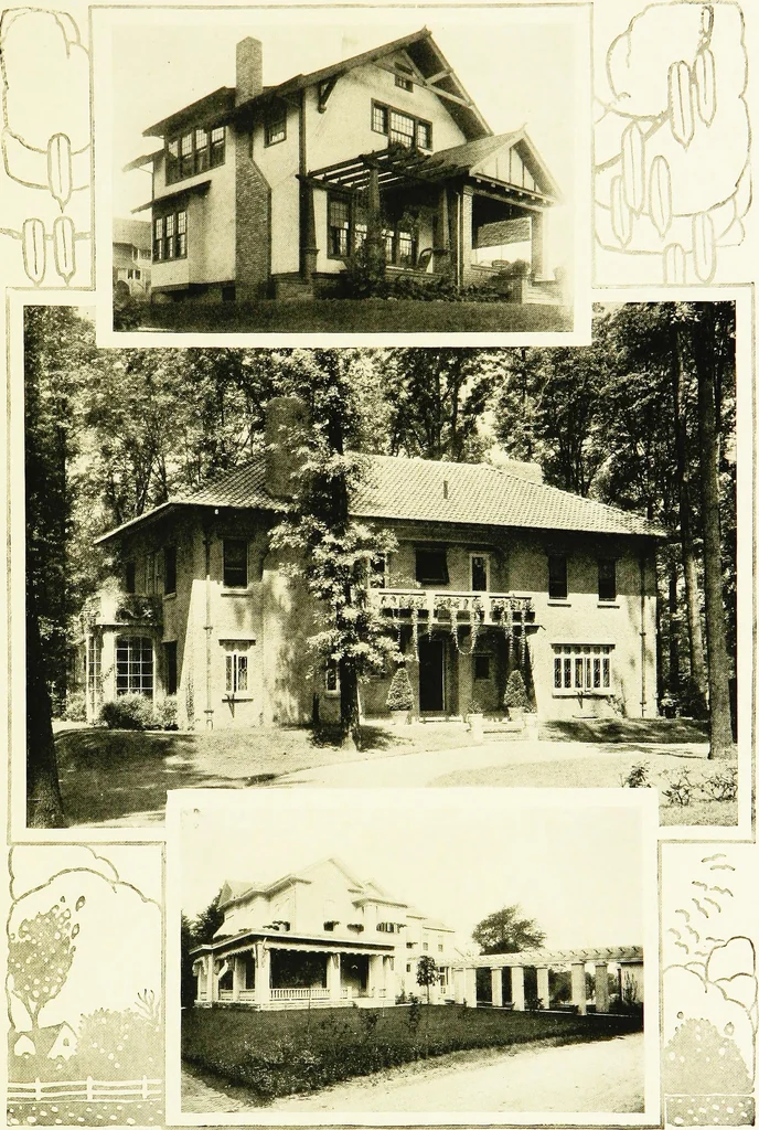 An illustration from Book of home building and decoration, prepared in cooperation with and under the direction of the leading manufacturers of the country, 1912, leaf 85
