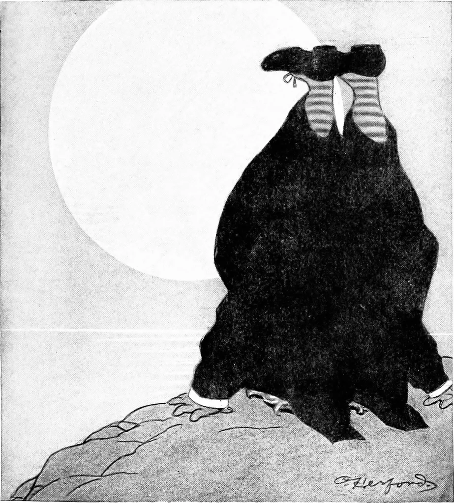 An illustration from Confessions of a caricaturist, 1917, leaf 54