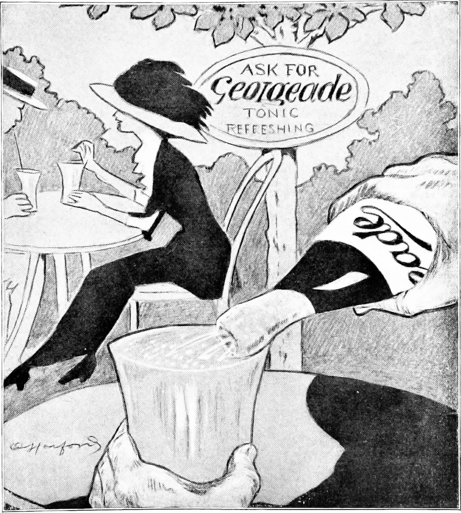 An illustration from Confessions of a caricaturist, 1917, leaf 76
