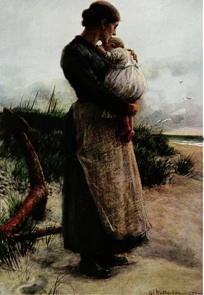 An illustration from The Royal institute of painters in water colours, 1906, leaf 102