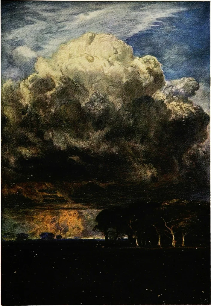 An illustration from The Royal institute of painters in water colours, 1906, leaf 116