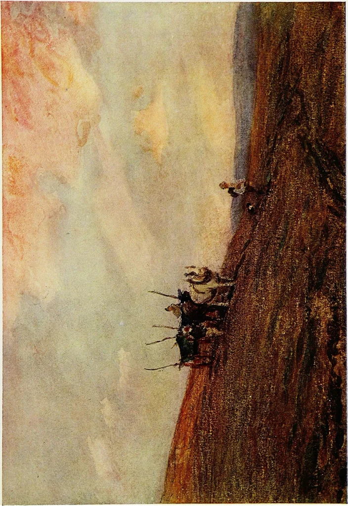 An illustration from The Royal institute of painters in water colours, 1906, leaf 82