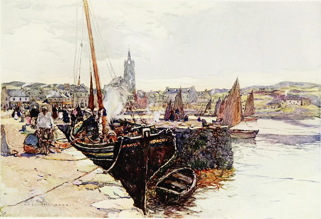 An illustration from Sketching grounds, 1909, leaf 114