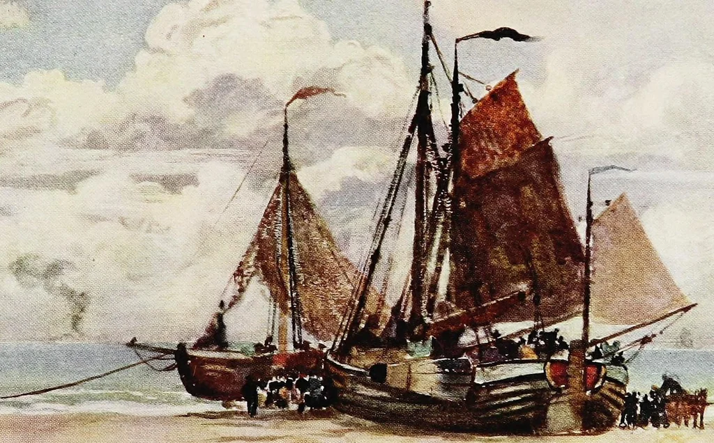 An illustration from Sketching grounds, 1909, leaf 274