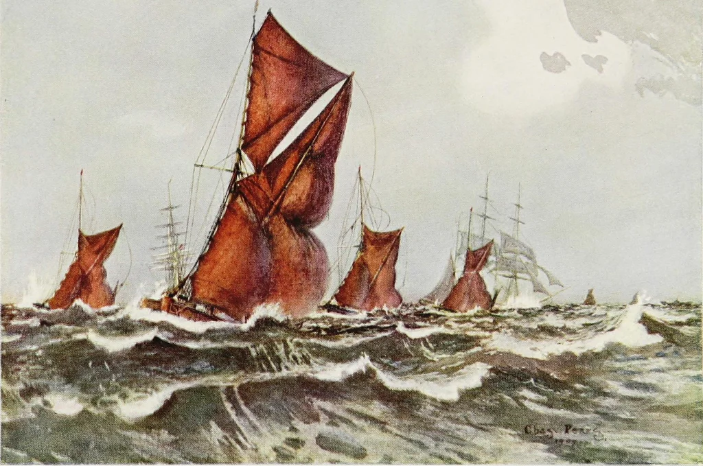 An illustration from Sketching grounds, 1909, leaf 52