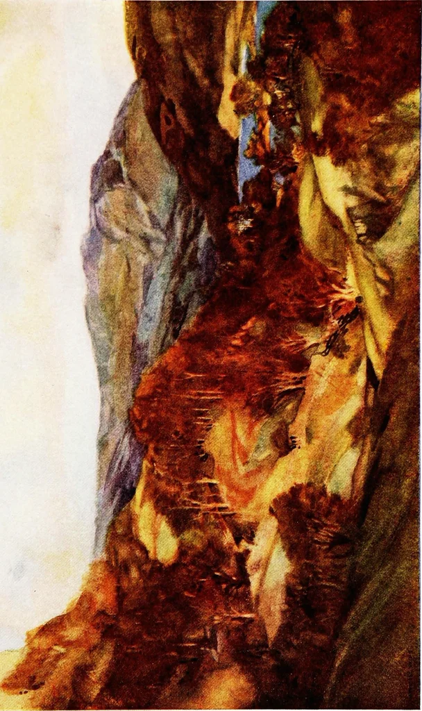 An illustration from The development of British landscape painting in water-colours, 1918, leaf 79