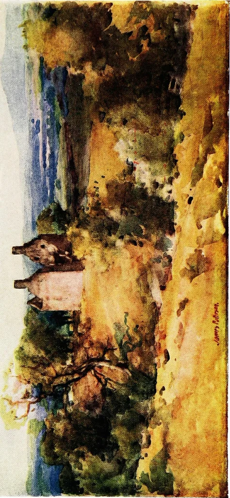 An illustration from The development of British landscape painting in water-colours, 1918, leaf 83