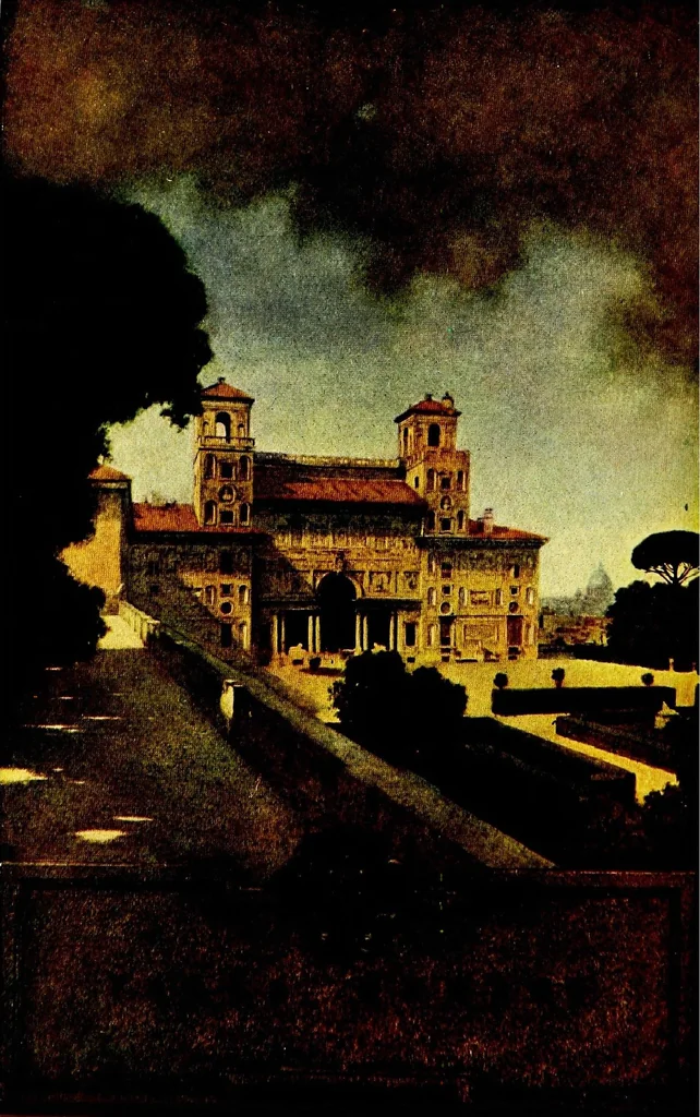 An illustration from Italian villas and their gardens, 1904, leaf 149