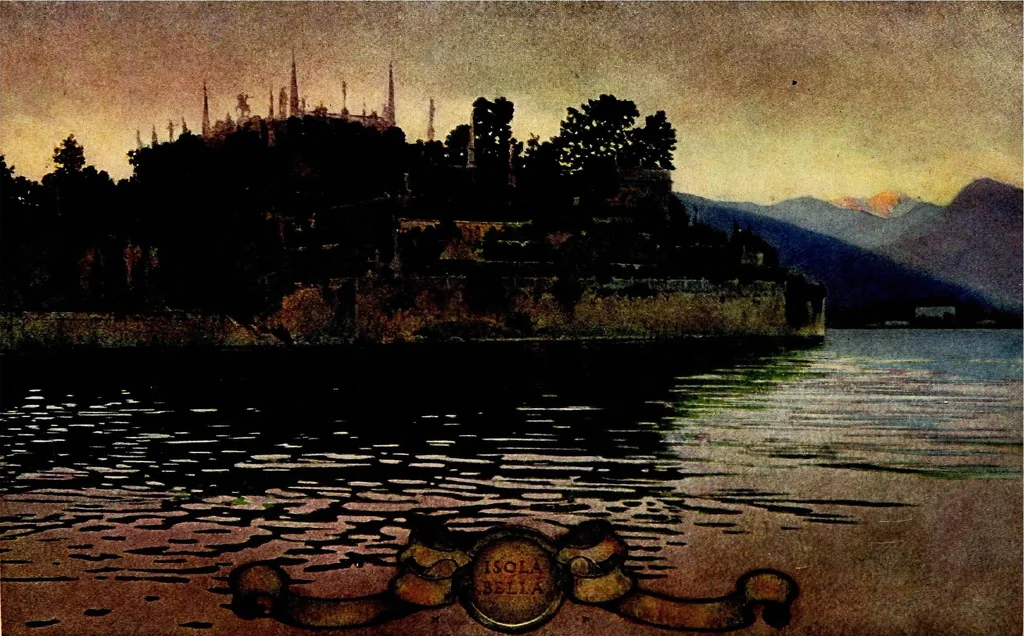 An illustration from Italian villas and their gardens, 1904, leaf 290