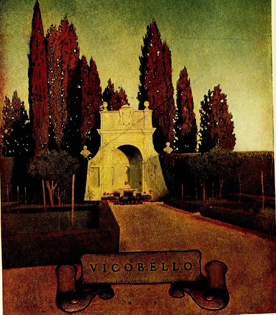 An illustration from Italian villas and their gardens, 1904, leaf 97
