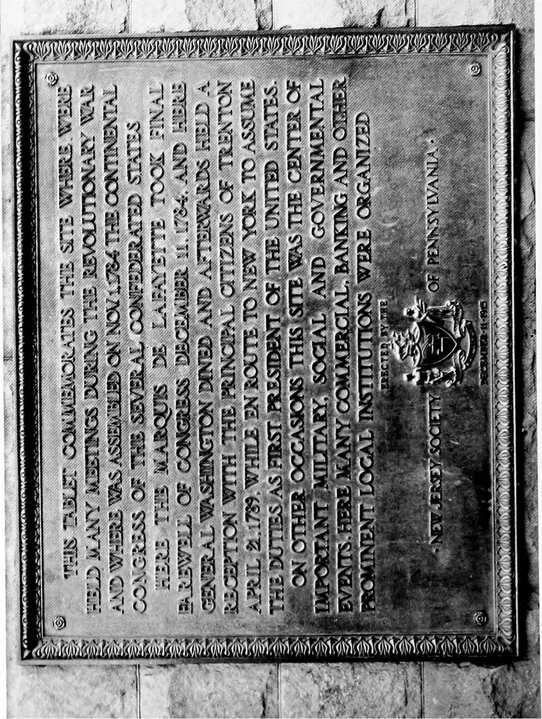 An illustration from The Mechanics bank, 1834-1919, Trenton in New Jersey; a history, 1919, leaf 115