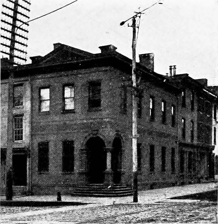 An illustration from The Mechanics bank, 1834-1919, Trenton in New Jersey; a history, 1919, leaf 98