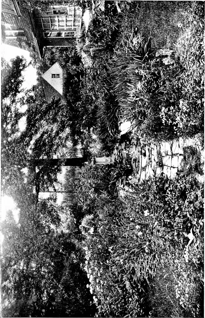 An illustration from The livable house, its garden, 1917, leaf 116
