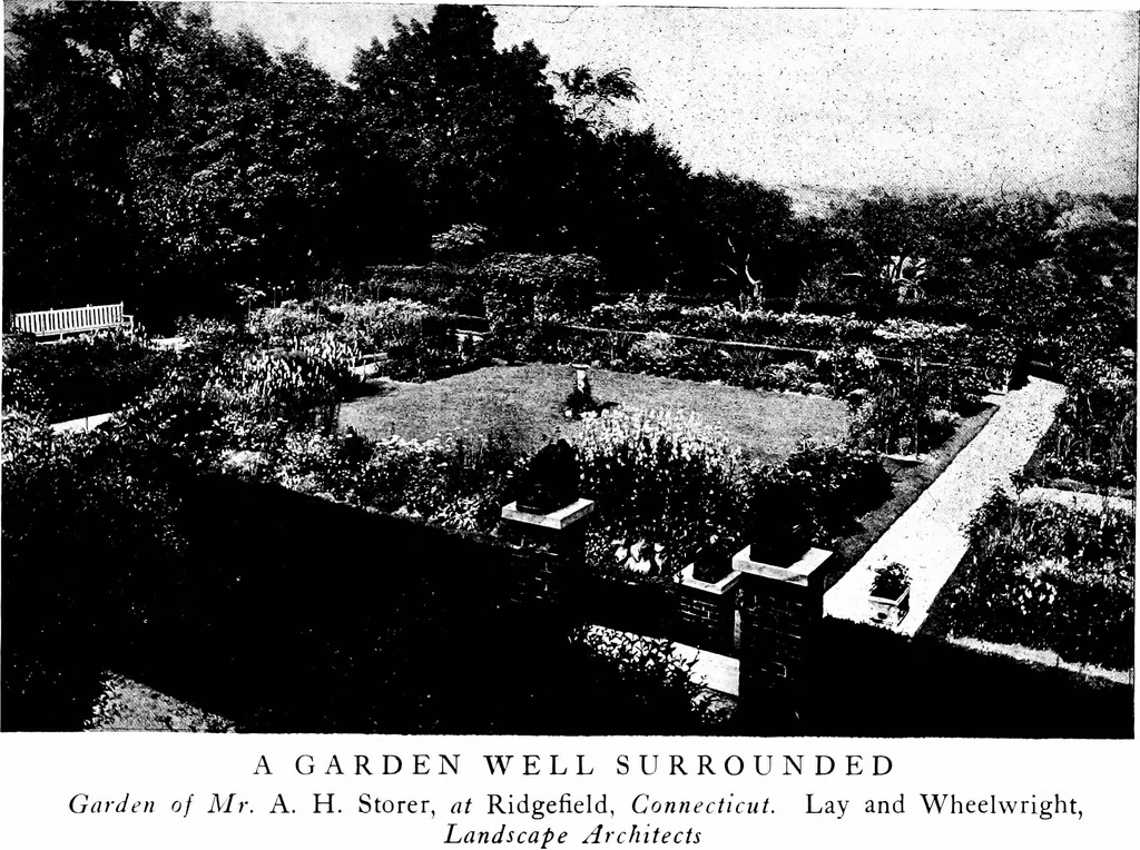 An illustration from The livable house, its garden, 1917, leaf 118