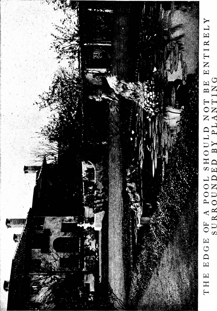 An illustration from The livable house, its garden, 1917, leaf 129