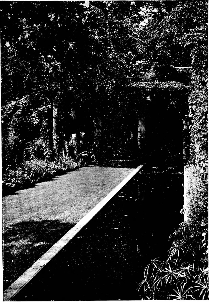 An illustration from The livable house, its garden, 1917, leaf 134