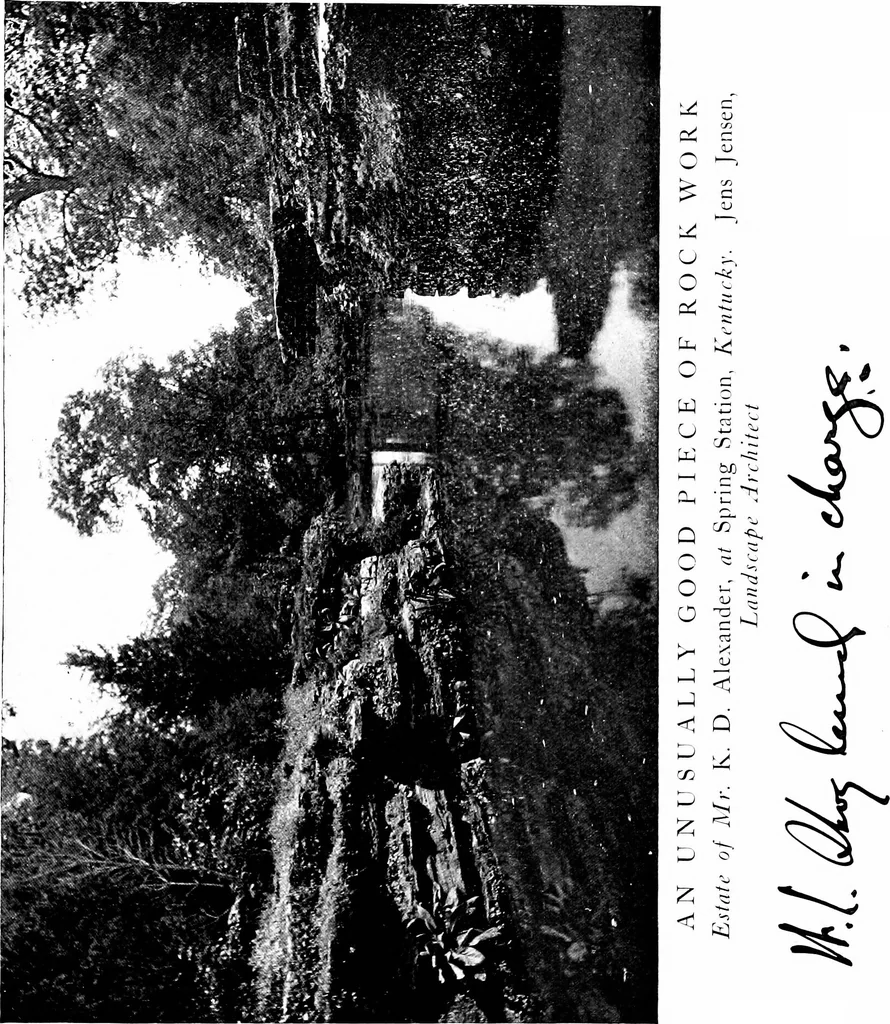 An illustration from The livable house, its garden, 1917, leaf 138