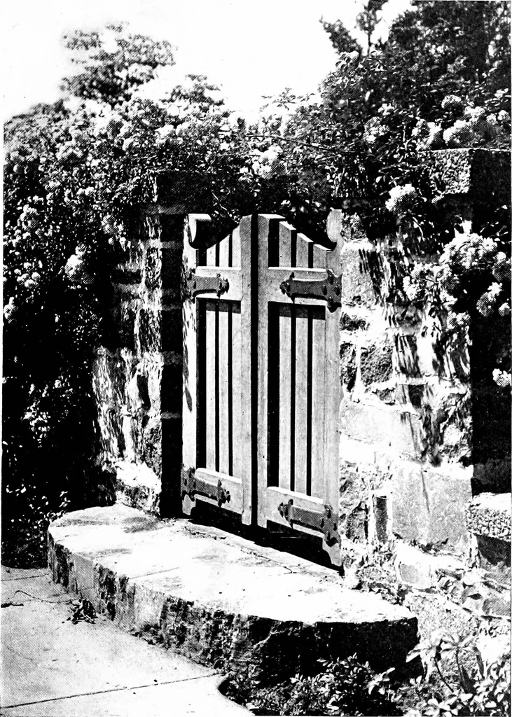 An illustration from The livable house, its garden, 1917, leaf 164