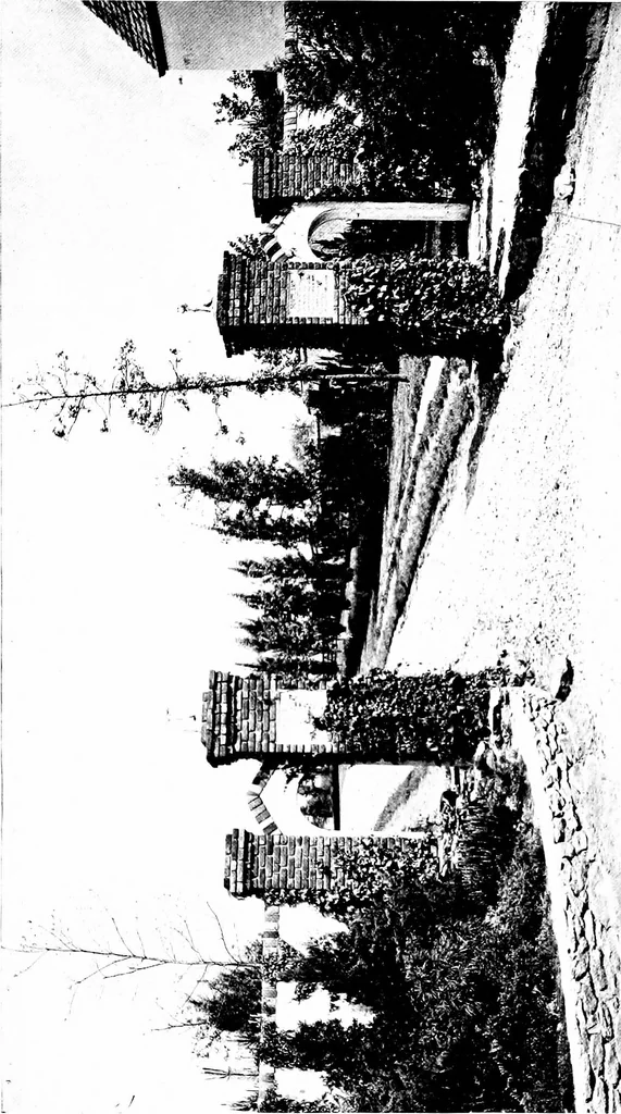 An illustration from The livable house, its garden, 1917, leaf 168