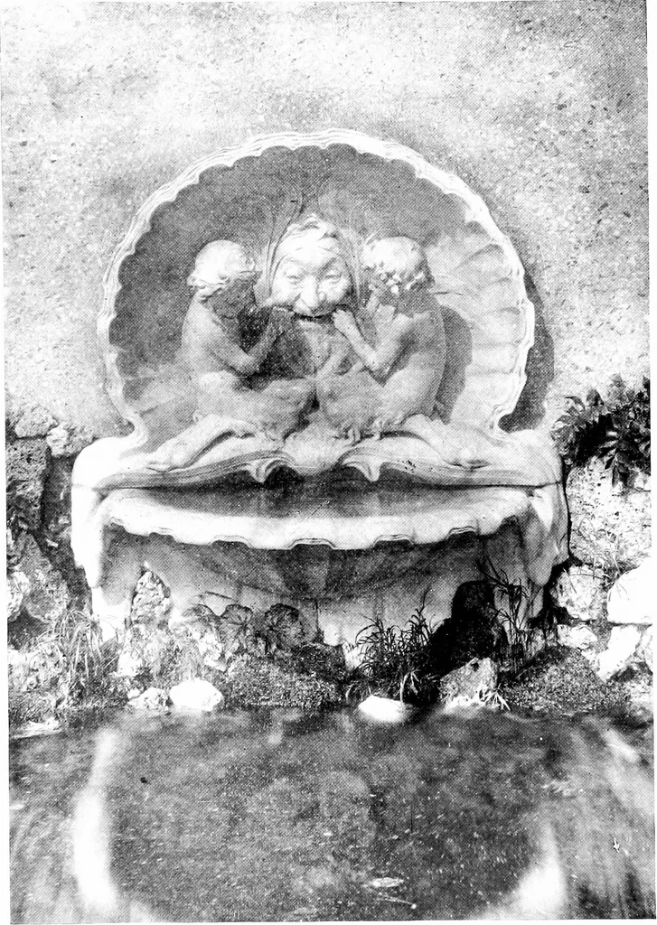 An illustration from The livable house, its garden, 1917, leaf 195