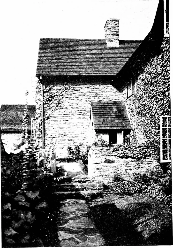 An illustration from The livable house, its garden, 1917, leaf 47