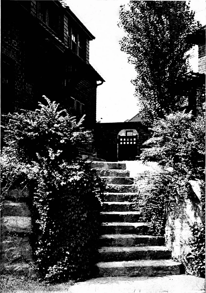An illustration from The livable house, its garden, 1917, leaf 72