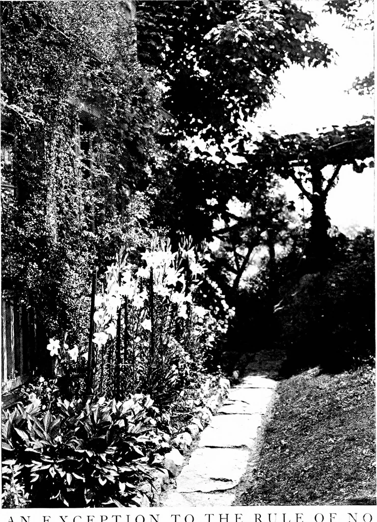An illustration from The livable house, its garden, 1917, leaf 88