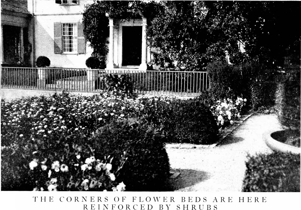 An illustration from The livable house, its garden, 1917, leaf 92