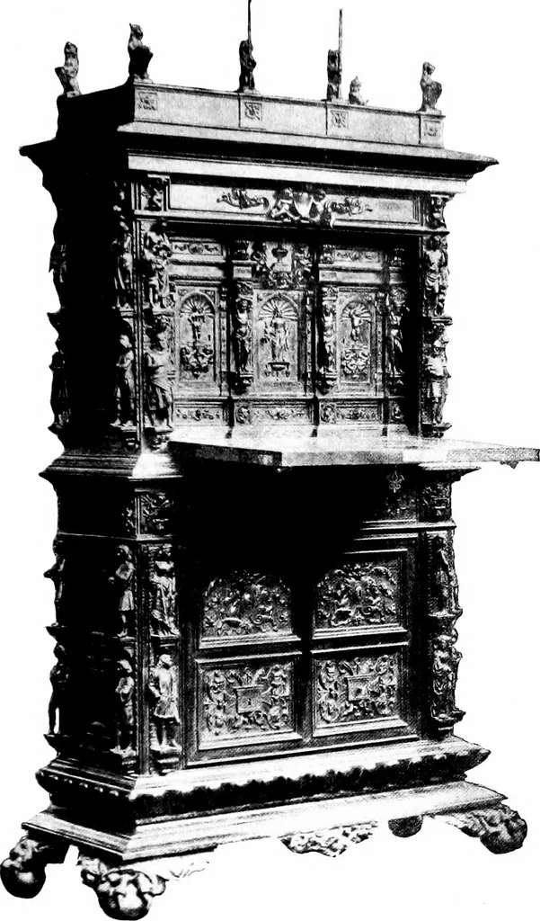 An illustration from Decorative elements in architecture; random observations on the eternal fitness of things from a decorative point of view, 1917, leaf 110