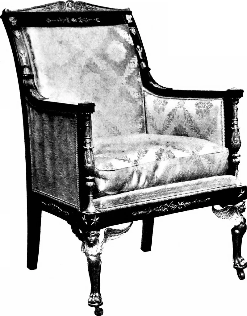 An illustration from Decorative elements in architecture; random observations on the eternal fitness of things from a decorative point of view, 1917, leaf 154