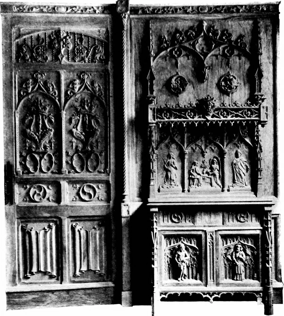 An illustration from Decorative elements in architecture; random observations on the eternal fitness of things from a decorative point of view, 1917, leaf 160