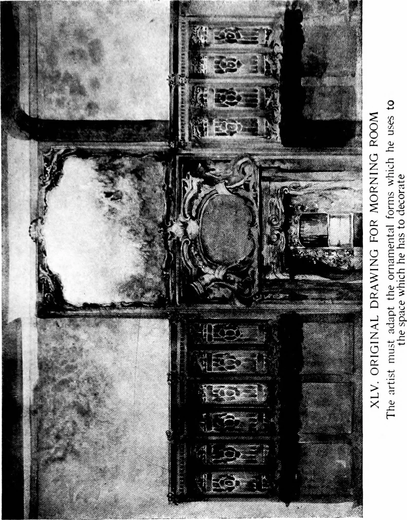 An illustration from Decorative elements in architecture; random observations on the eternal fitness of things from a decorative point of view, 1917, leaf 166
