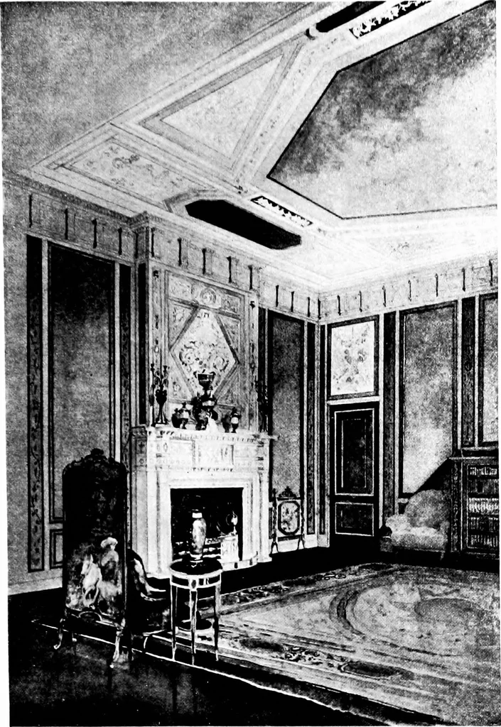 An illustration from Decorative elements in architecture; random observations on the eternal fitness of things from a decorative point of view, 1917, leaf 184