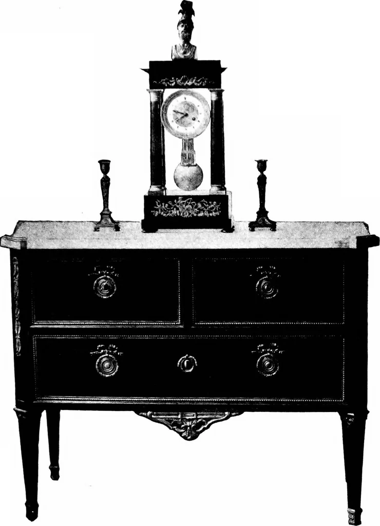 An illustration from Decorative elements in architecture; random observations on the eternal fitness of things from a decorative point of view, 1917, leaf 186