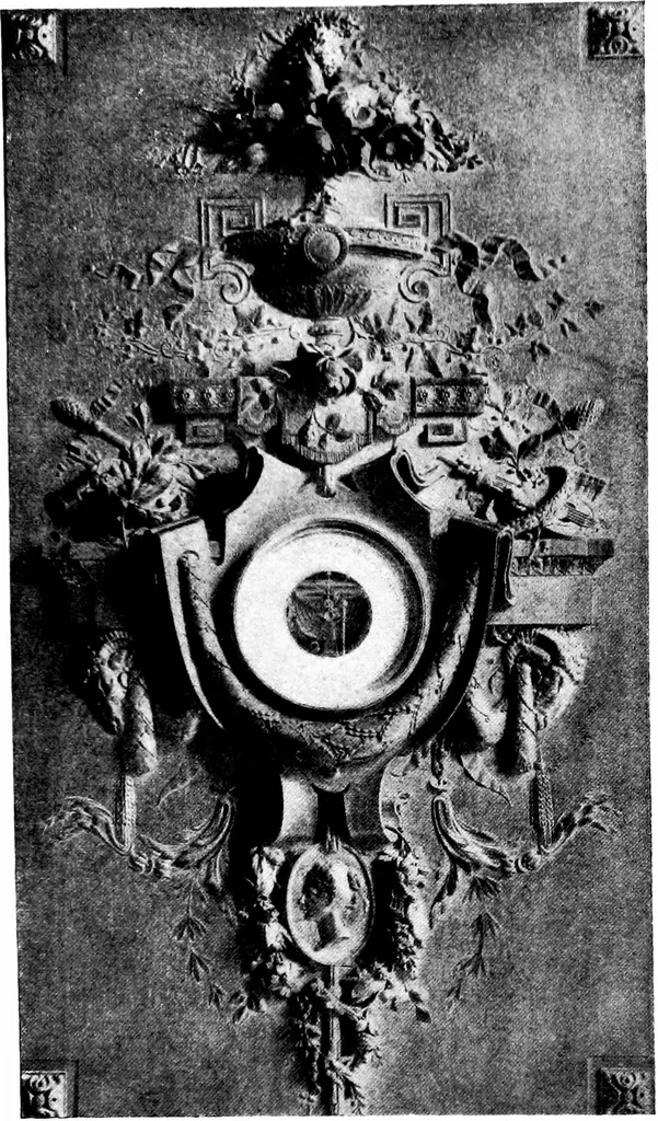 An illustration from Decorative elements in architecture; random observations on the eternal fitness of things from a decorative point of view, 1917, leaf 194