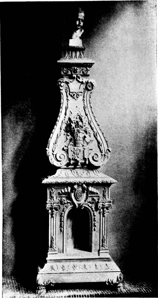 An illustration from Decorative elements in architecture; random observations on the eternal fitness of things from a decorative point of view, 1917, leaf 204