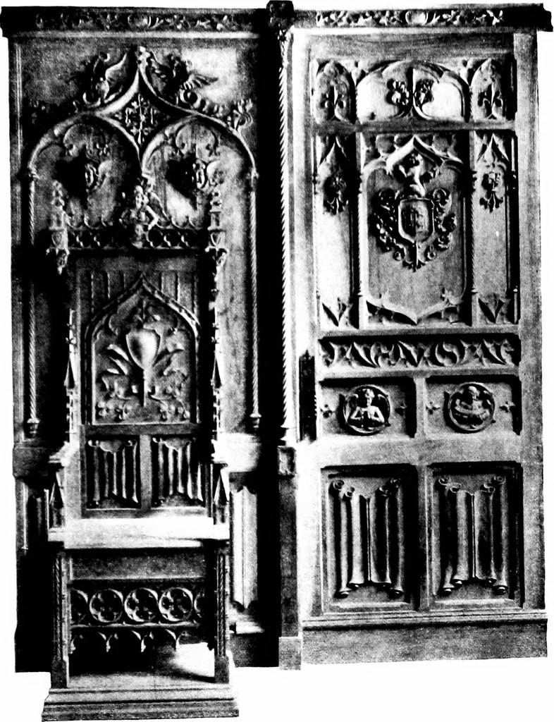 An illustration from Decorative elements in architecture; random observations on the eternal fitness of things from a decorative point of view, 1917, leaf 214