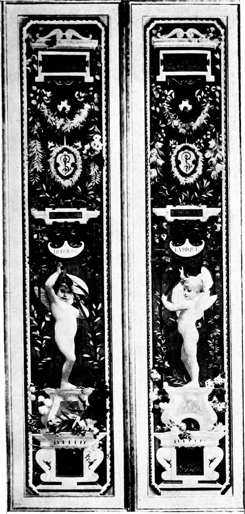 An illustration from Decorative elements in architecture; random observations on the eternal fitness of things from a decorative point of view, 1917, leaf 236